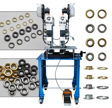 Eyelet-making machine